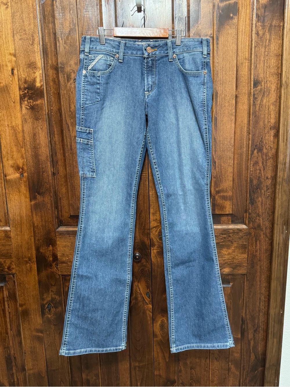 Ariat Rebar Mid-Rise Women's Boot-Cut Carpenter Jeans
